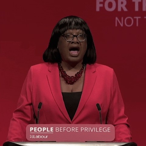 giphyupload haters labour haters gonna hate diane abbott GIF