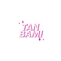 Tan Bam Sticker by The Fox Tan