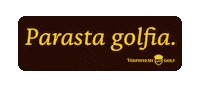 virpiniemigolf golf gold golden brown Sticker
