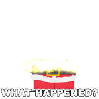 What Happened Santa Sticker by South Park