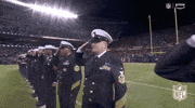 Saluting National Football League GIF by NFL
