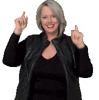 cyndeegodsey realtor pointing tap here look here Sticker