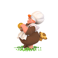Walk Bread Sticker by Everdale