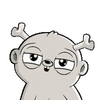 Confused Good Night Sticker by Fugz Official