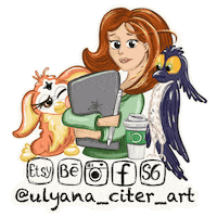 Art Girl Sticker
