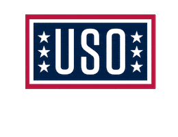 the_uso army military navy patriotic Sticker