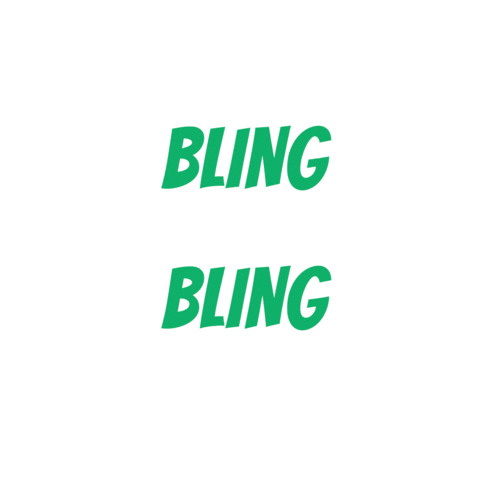 Bling Bling Sticker