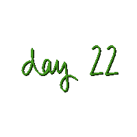 Day 22 Sticker