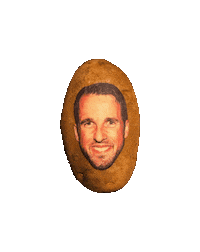 potatoparcel surprise lmao potato fries Sticker