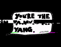 schiikaa love yin yang schiikaa bubble text GIF