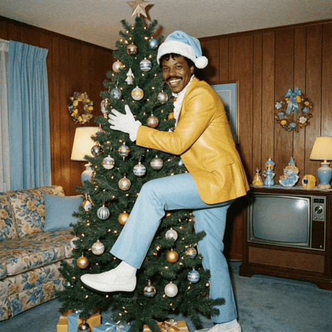 Merry Christmas Falling GIF by Jukebox Saints