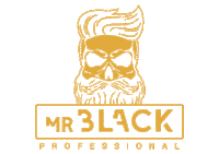 mrblackoficial black mr barberia barbers Sticker