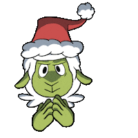 Christmas Grinch Sticker by The Sad Times