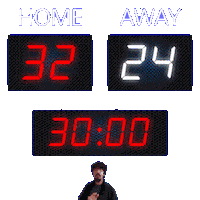 24 Away Sticker