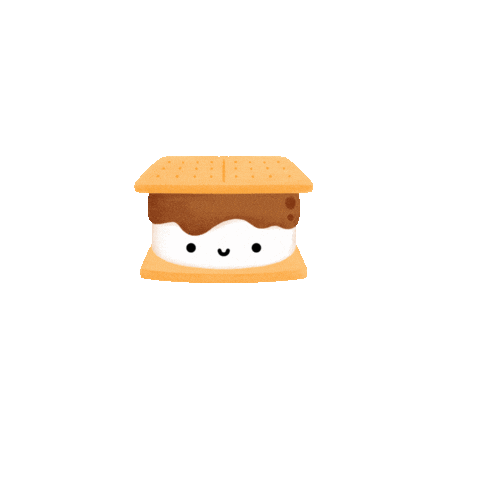 Summer Camp Marshmallow Sticker by Camp Chipinaw