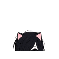 Kitten Manga Sticker