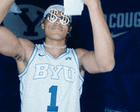 Byu Basketball Sport GIF by BYU Cougars