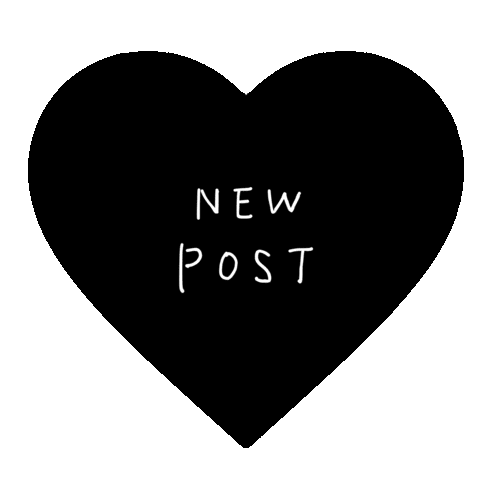Heart New Post Sticker