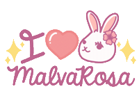 Bunny Malvarosa Sticker by Politopia Ilustraciones