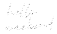 Friday Hello Sticker by INVOGUE
