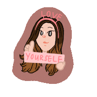 khaiak_ love star aesthetic selflove Sticker