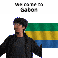 Ga Gabon Sticker