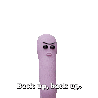 Back Up 3D Sticker by Eternal Family