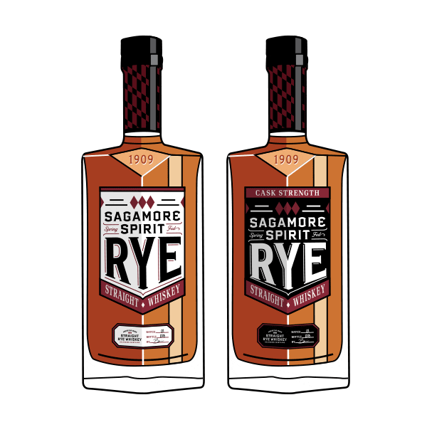 Rye Whiskey Sticker by Sagamore Spirit