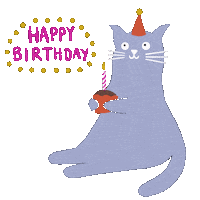 Happy Cat Sticker