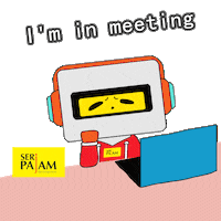 Call Me Later Ah Ha Sticker by Seri Pajam Development
