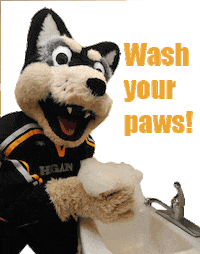 Mascot Soap Sticker by Michigan Tech