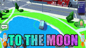 To The Moon Games GIF by Black Block