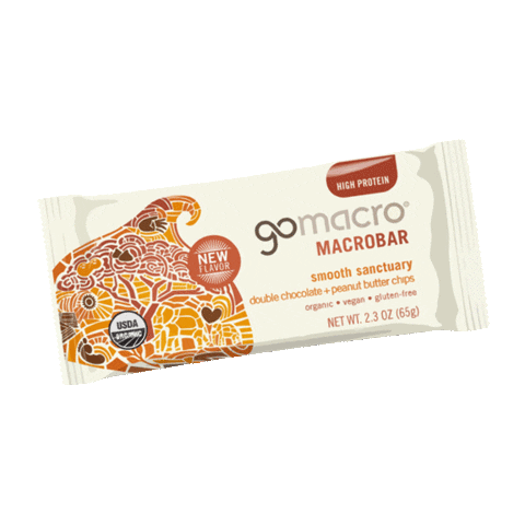 Peanut Butter Chocolate Sticker by GoMacro