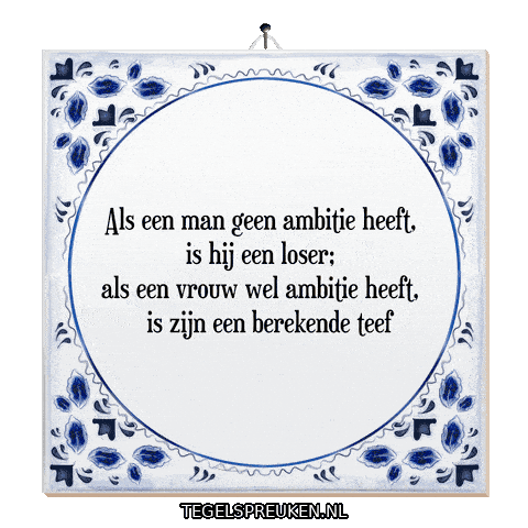 Man Loser Sticker by Tegelspreuken.nl