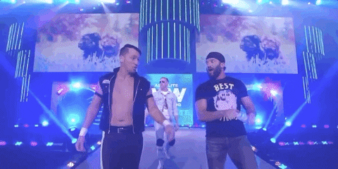 Best Friends Chuck GIF by All Elite Wrestling on TNT