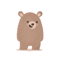 Cute Bear Sticker by Ministry of Motion
