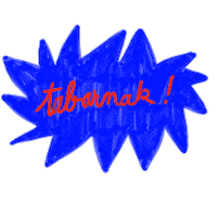 Gianel__ illustration graphicdesign quebec tabarnak Sticker