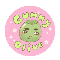 Gummy Olive Sticker