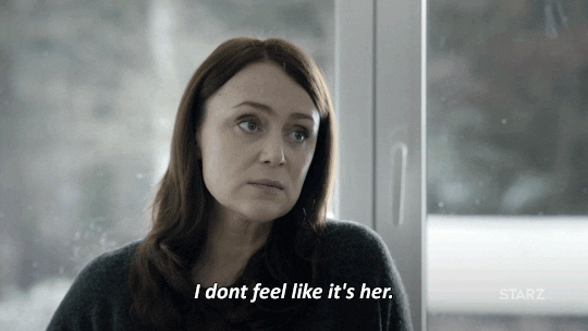 starz alice webster GIF by The Missing