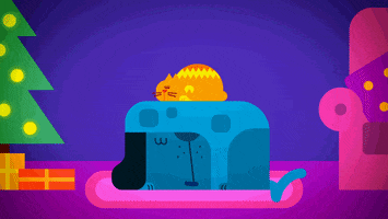 fire sleeping like a log GIF by Yule Log 2.015