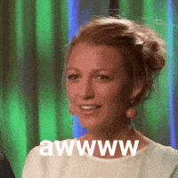 Love You Awww GIF by Blake Lively Fan