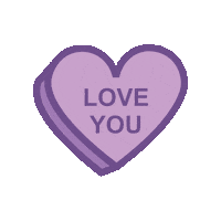 I Love You Heart Sticker by 615 Collection