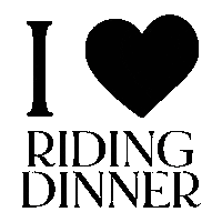 ridingdinner horse dinner vienna wien Sticker