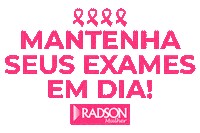 CentroRadiologicoRadson rosa outubro rosa radson Sticker