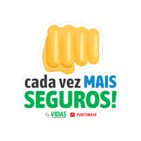 Portonave seguranca vidas seguranca do trabalho programa vidas Sticker