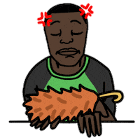 Angry Hate Sticker by peeyong