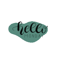 dielichtmalerei hello monday hello monday Sticker