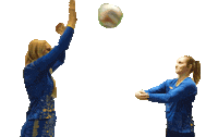 Blue And Gold Netball Sticker by Team Bath
