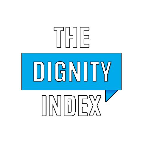 thedignityindex giphygifmaker dignity the dignity index dignity index Sticker