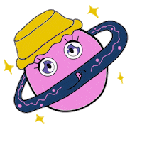 Space Stars Sticker
